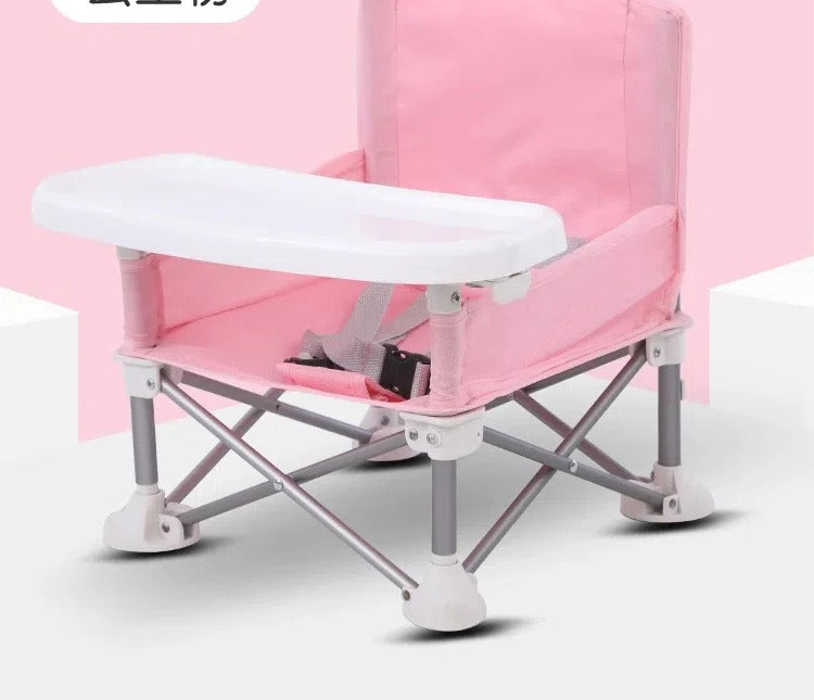 Toddler Camping Chair – Portable Folding Chair for Kids with Armrests